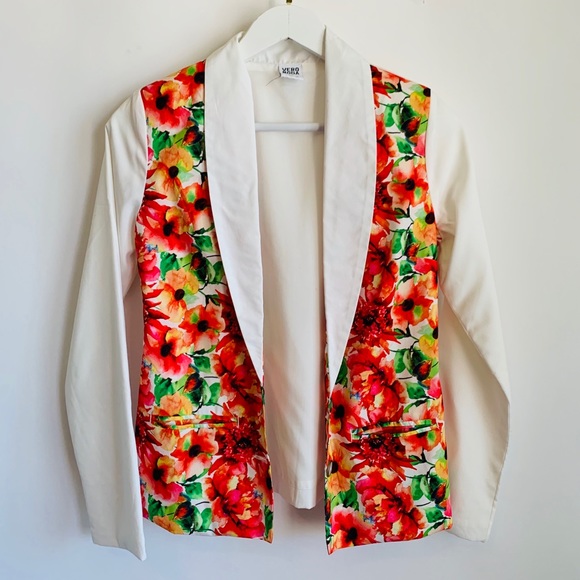 ASOS Jackets & Blazers - ASOS VERO MODA Floral Panel Blazer - as is